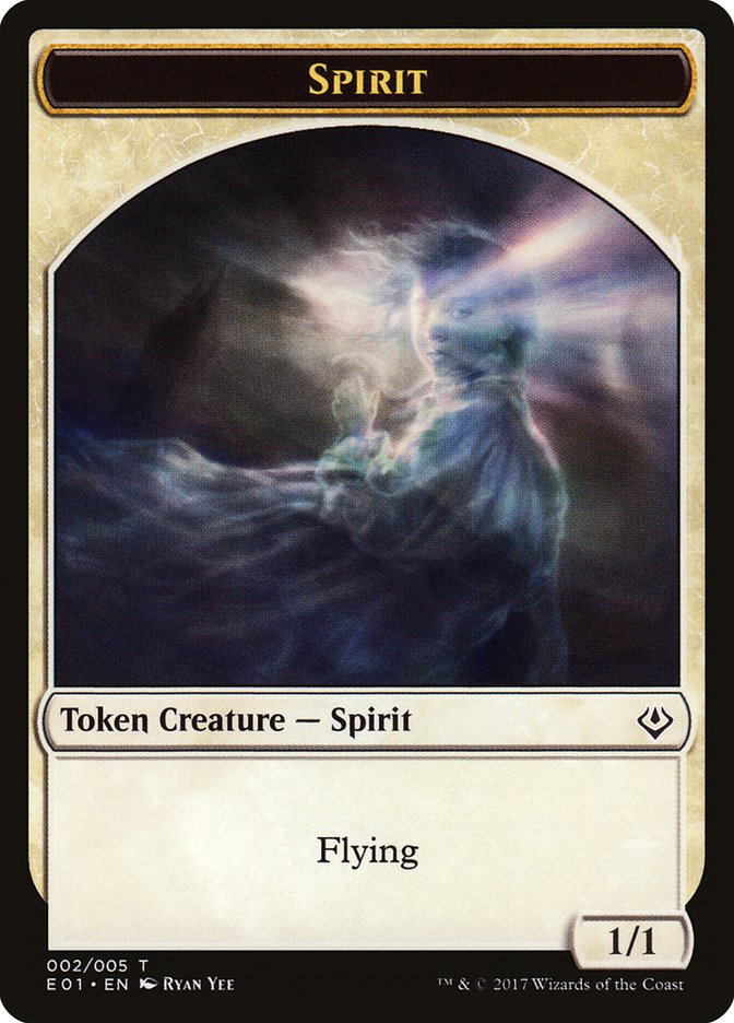 Spirit // Soldier Double-Sided Token [Archenemy: Nicol Bolas Tokens] | Deep Dive Games St. Marys