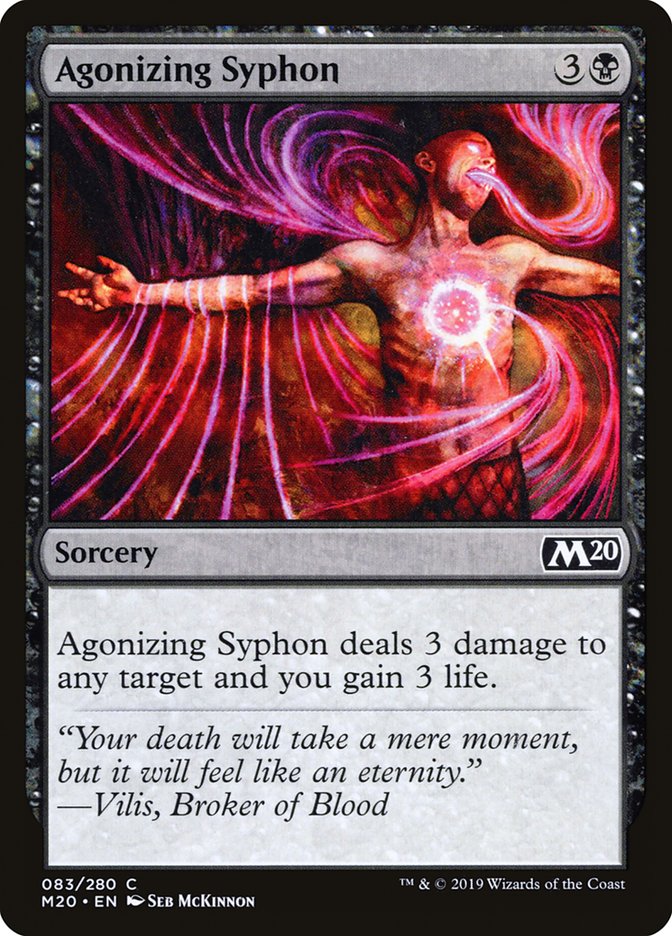 Agonizing Syphon [Core Set 2020] | Deep Dive Games St. Marys