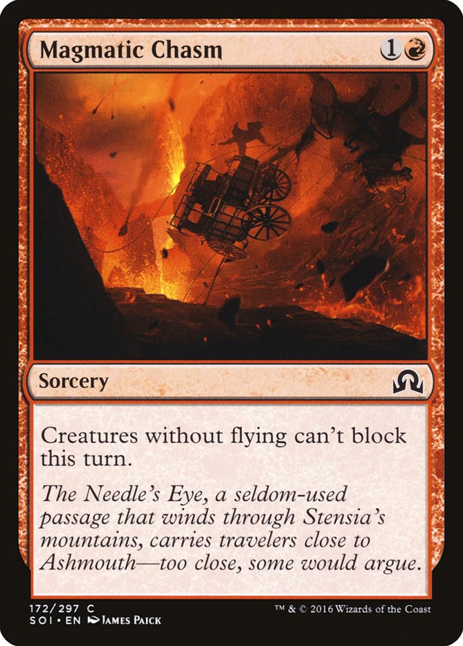 Magmatic Chasm [Shadows over Innistrad] | Deep Dive Games St. Marys
