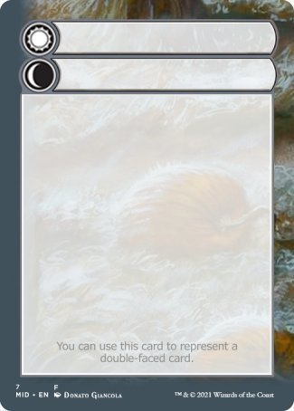 Helper Card (7/9) [Innistrad: Midnight Hunt Tokens] | Deep Dive Games St. Marys