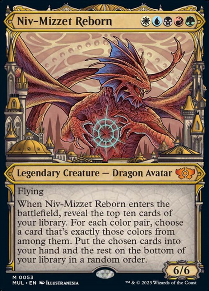 Niv-Mizzet Reborn [Multiverse Legends] | Deep Dive Games St. Marys