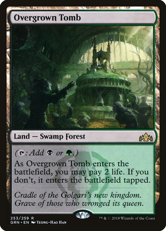 Overgrown Tomb [Guilds of Ravnica] | Deep Dive Games St. Marys