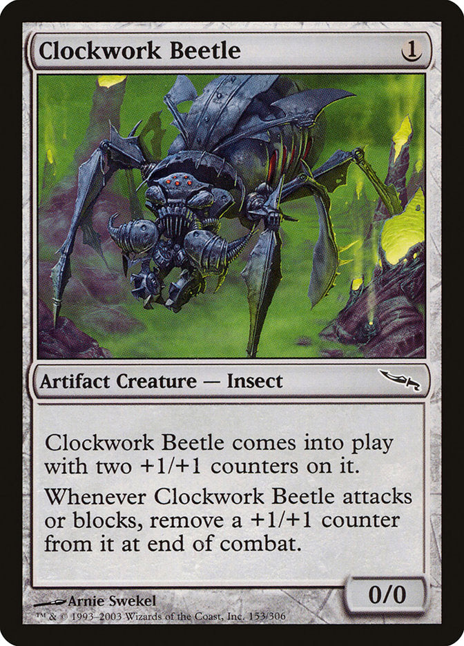 Clockwork Beetle [Mirrodin] | Deep Dive Games St. Marys