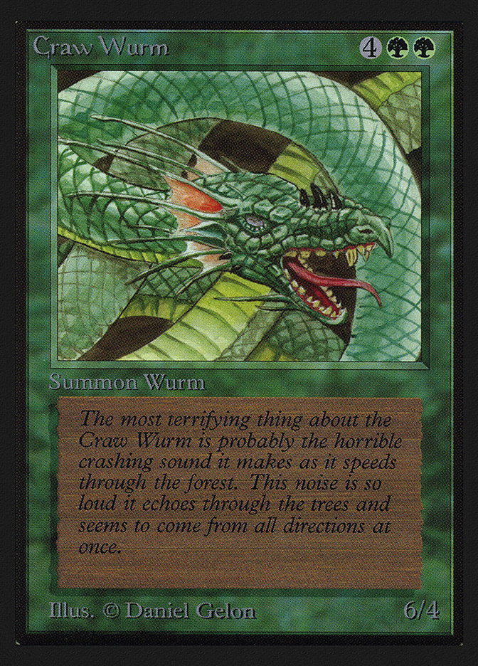 Craw Wurm [International Collectors' Edition] | Deep Dive Games St. Marys
