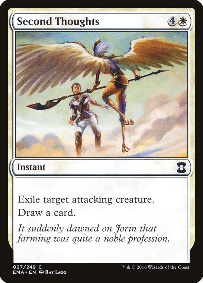 Second Thoughts [Eternal Masters] | Deep Dive Games St. Marys