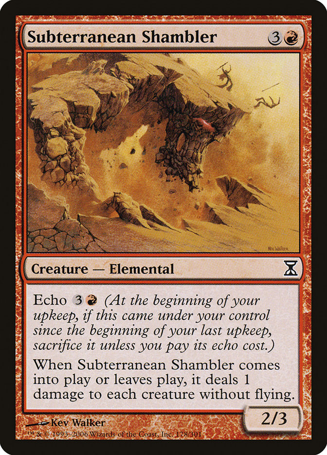 Subterranean Shambler [Time Spiral] | Deep Dive Games St. Marys