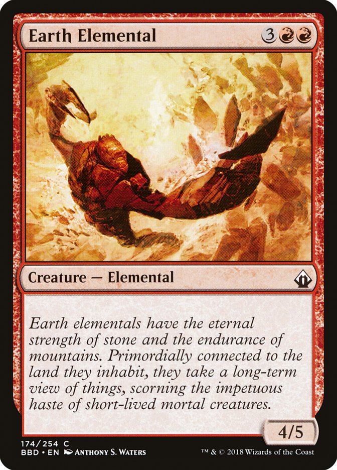 Earth Elemental [Battlebond] | Deep Dive Games St. Marys