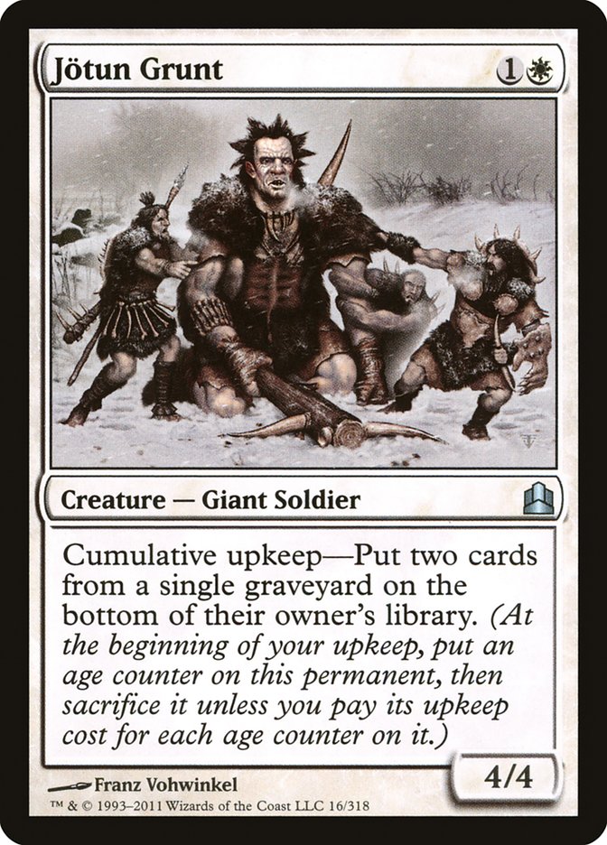Jotun Grunt [Commander 2011] | Deep Dive Games St. Marys