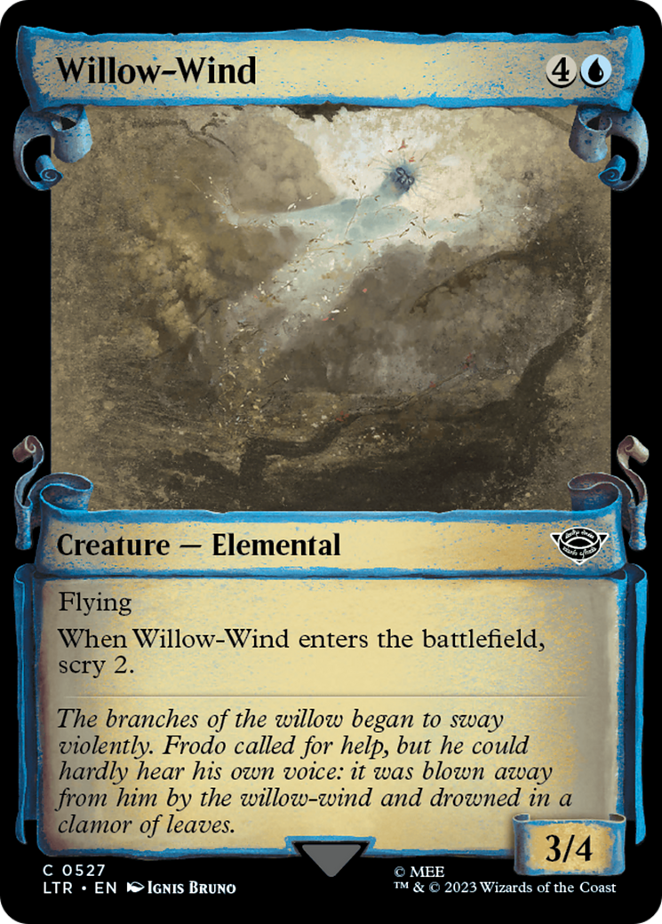 Willow-Wind [The Lord of the Rings: Tales of Middle-Earth Showcase Scrolls] | Deep Dive Games St. Marys