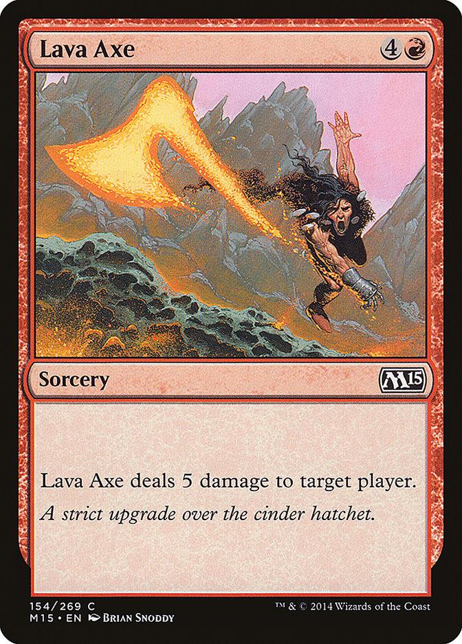 Lava Axe [Magic 2015] | Deep Dive Games St. Marys