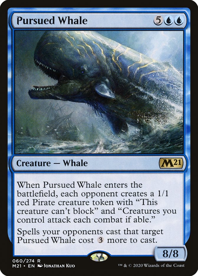 Pursued Whale [Core Set 2021] | Deep Dive Games St. Marys