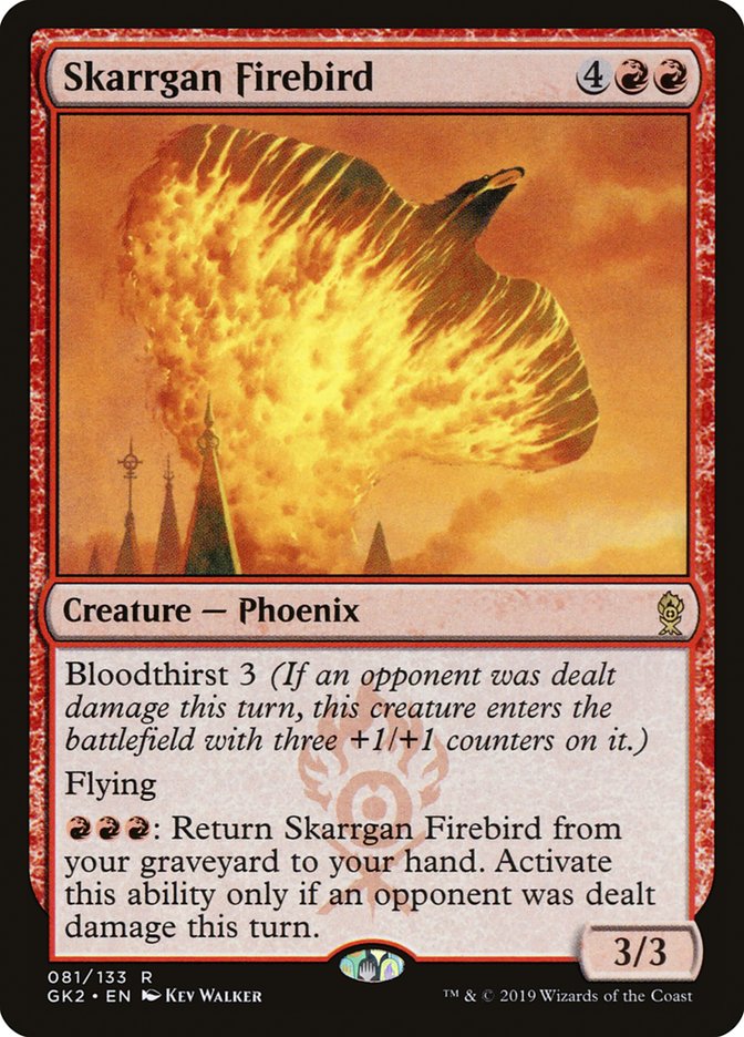 Skarrgan Firebird [Ravnica Allegiance Guild Kit] | Deep Dive Games St. Marys