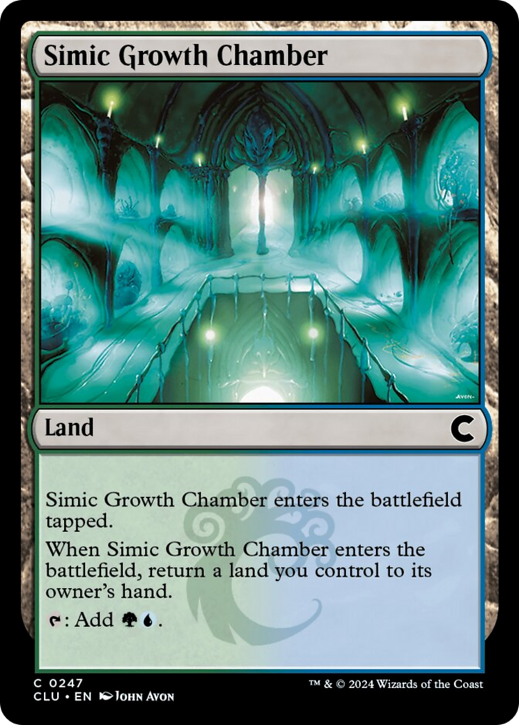 Simic Growth Chamber [Ravnica: Clue Edition] | Deep Dive Games St. Marys