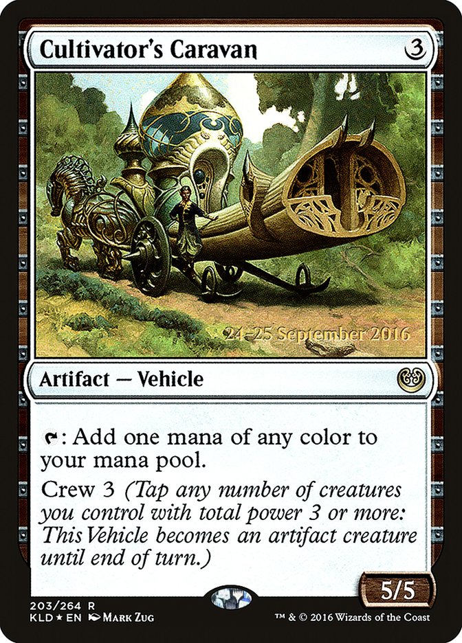 Cultivator's Caravan [Kaladesh Prerelease Promos] | Deep Dive Games St. Marys