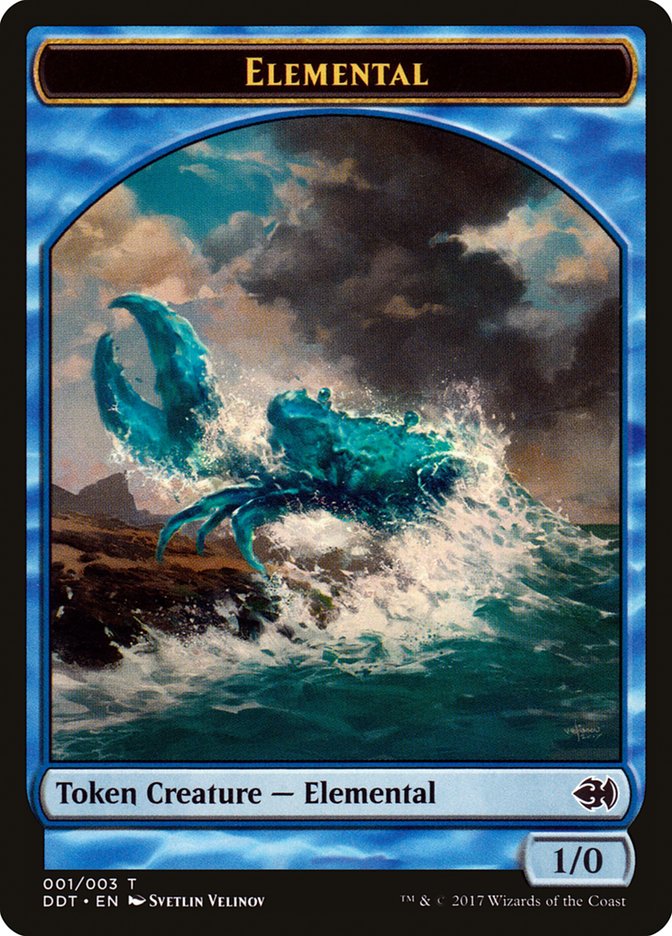 Elemental Token [Duel Decks: Merfolk vs. Goblins Tokens] | Deep Dive Games St. Marys