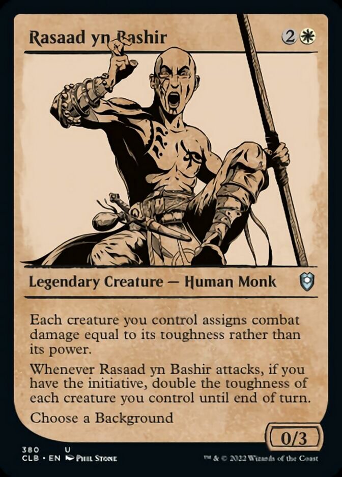 Rasaad yn Bashir (Showcase) [Commander Legends: Battle for Baldur's Gate] | Deep Dive Games St. Marys