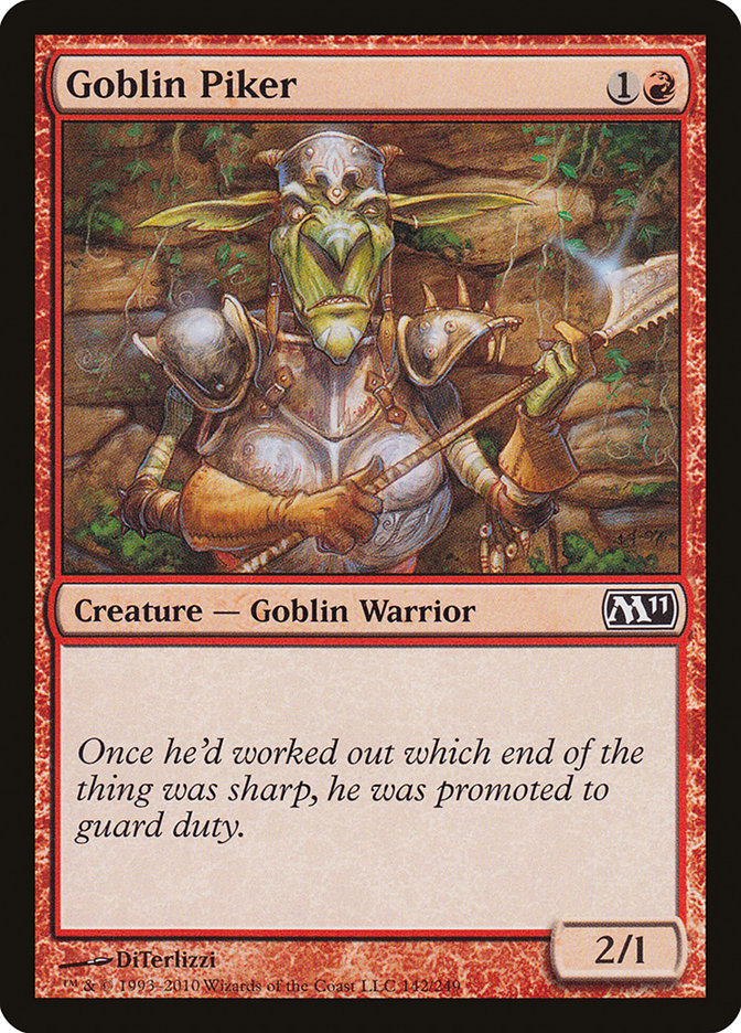 Goblin Piker [Magic 2011] | Deep Dive Games St. Marys