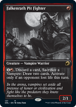Falkenrath Pit Fighter [Innistrad: Double Feature] | Deep Dive Games St. Marys