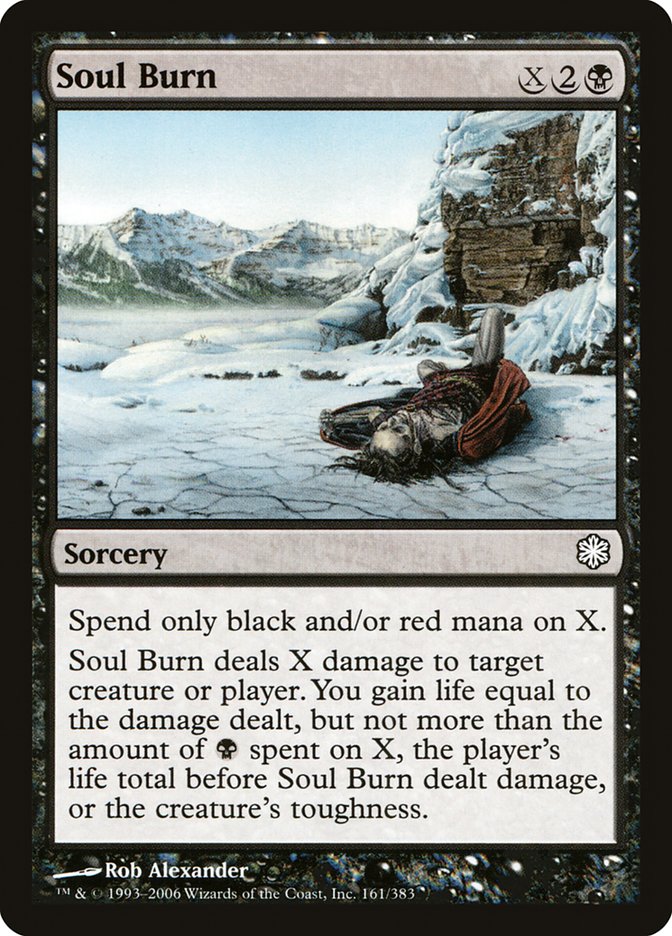 Soul Burn [Coldsnap Theme Decks] | Deep Dive Games St. Marys