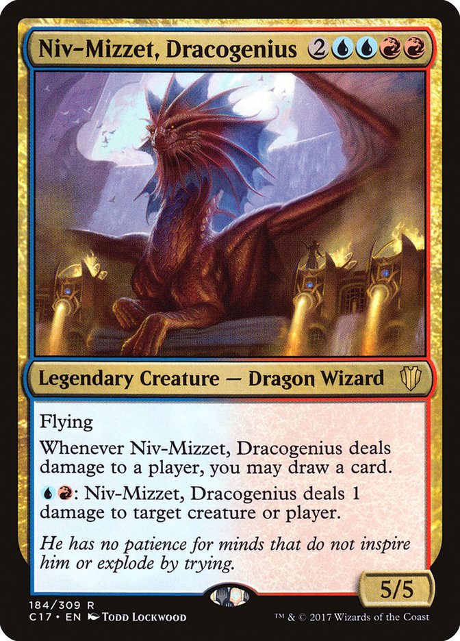 Niv-Mizzet, Dracogenius [Commander 2017] | Deep Dive Games St. Marys