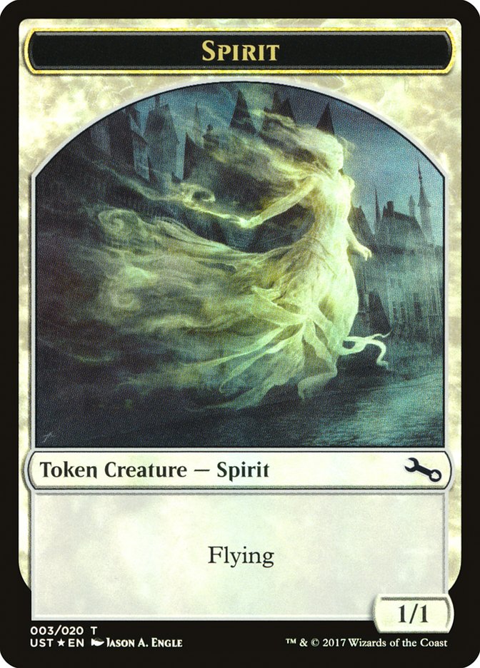 Spirit (003) // Spirit Double-Sided Token [Unstable Tokens] | Deep Dive Games St. Marys