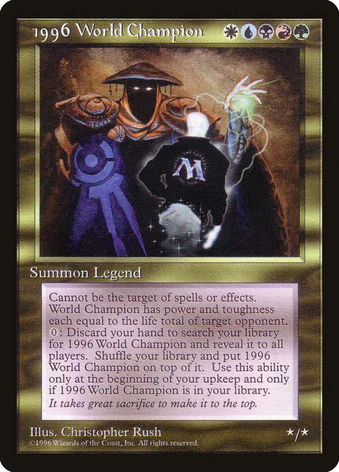 1996 World Champion [Celebration Cards] | Deep Dive Games St. Marys