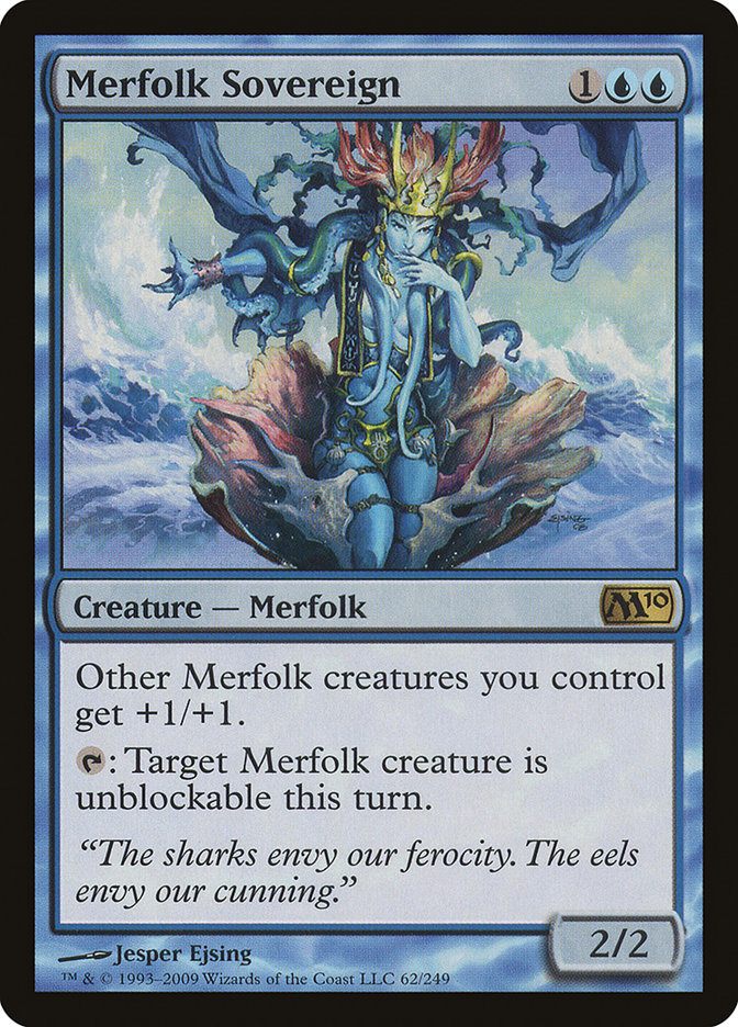 Merfolk Sovereign [Magic 2010] | Deep Dive Games St. Marys