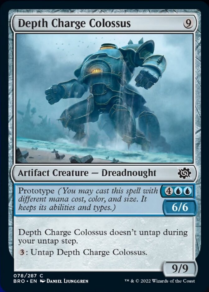 Depth Charge Colossus [The Brothers' War] | Deep Dive Games St. Marys