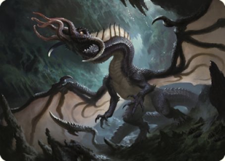 Brainstealer Dragon Art Card [Commander Legends: Battle for Baldur's Gate Art Series] | Deep Dive Games St. Marys