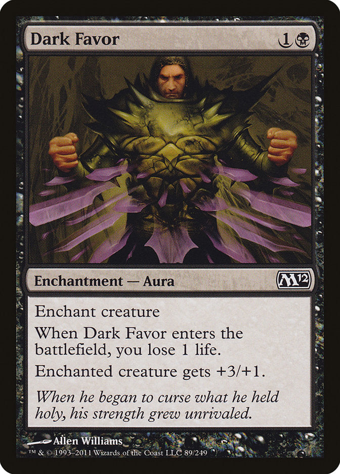 Dark Favor [Magic 2012] | Deep Dive Games St. Marys