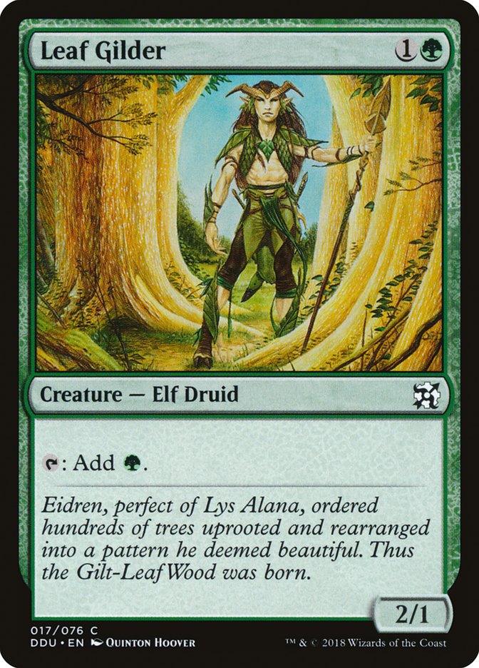 Leaf Gilder [Duel Decks: Elves vs. Inventors] | Deep Dive Games St. Marys