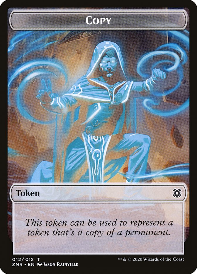 Copy Token [Zendikar Rising Tokens] | Deep Dive Games St. Marys