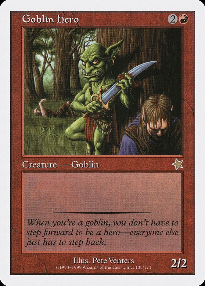 Goblin Hero [Starter 1999] | Deep Dive Games St. Marys