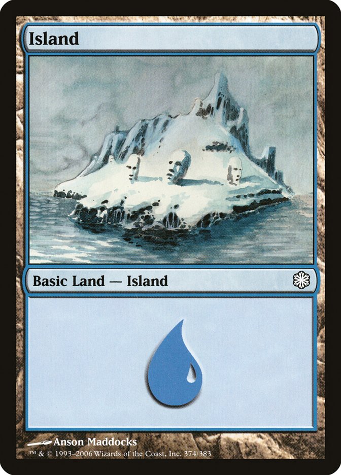 Island (374) [Coldsnap Theme Decks] | Deep Dive Games St. Marys