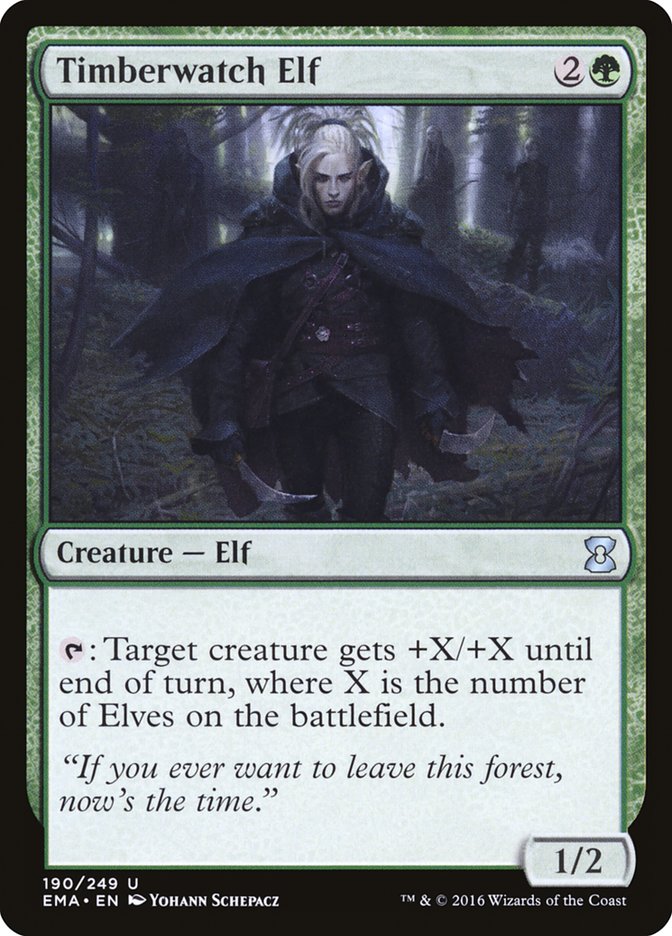 Timberwatch Elf [Eternal Masters] | Deep Dive Games St. Marys
