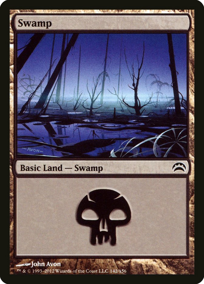 Swamp (142) [Planechase 2012] | Deep Dive Games St. Marys