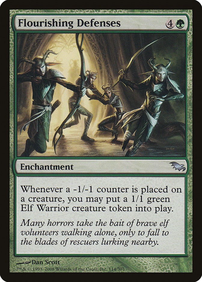 Flourishing Defenses [Shadowmoor] | Deep Dive Games St. Marys