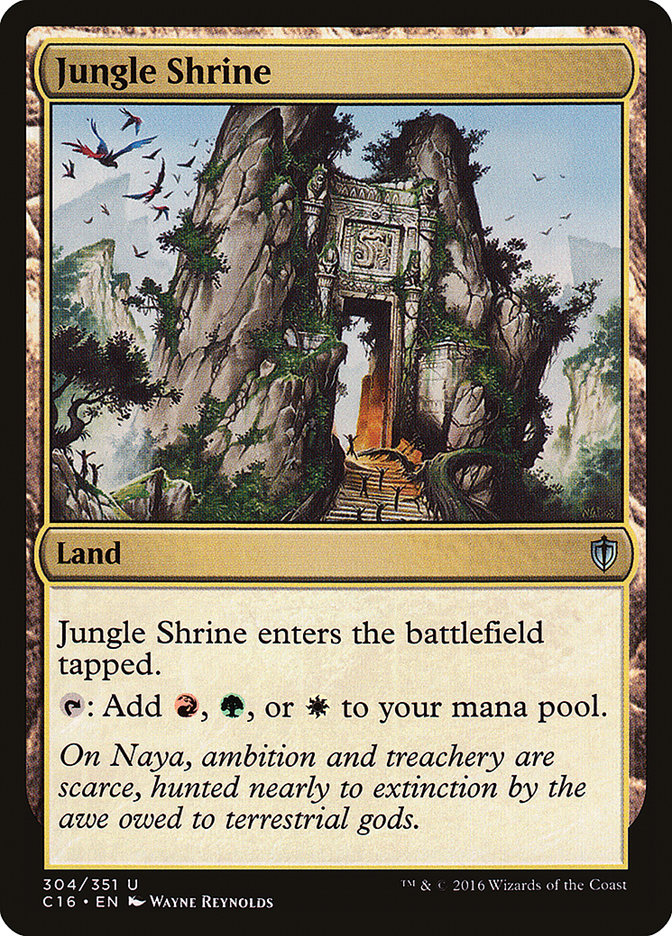 Jungle Shrine [Commander 2016] | Deep Dive Games St. Marys