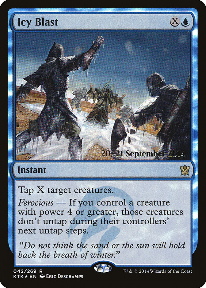 Icy Blast [Khans of Tarkir Prerelease Promos] | Deep Dive Games St. Marys