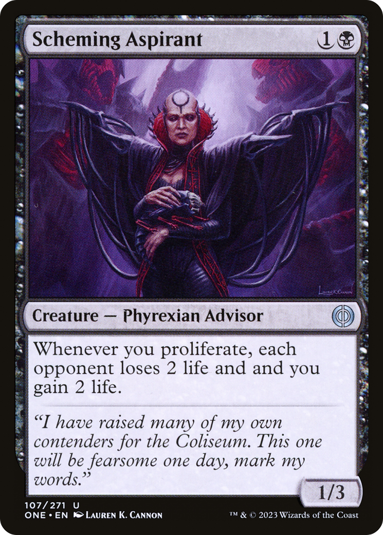 Scheming Aspirant [Phyrexia: All Will Be One] | Deep Dive Games St. Marys