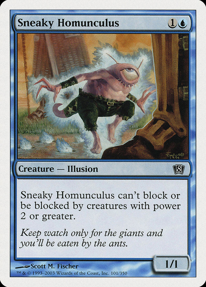 Sneaky Homunculus [Eighth Edition] | Deep Dive Games St. Marys