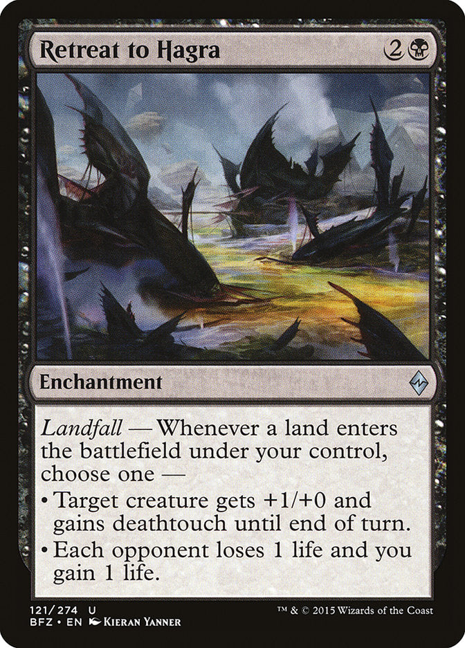 Retreat to Hagra [Battle for Zendikar] | Deep Dive Games St. Marys
