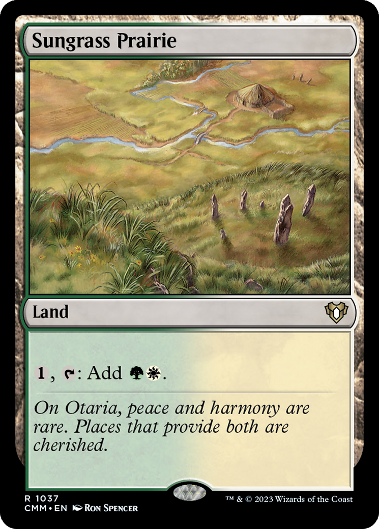 Sungrass Prairie [Commander Masters] | Deep Dive Games St. Marys