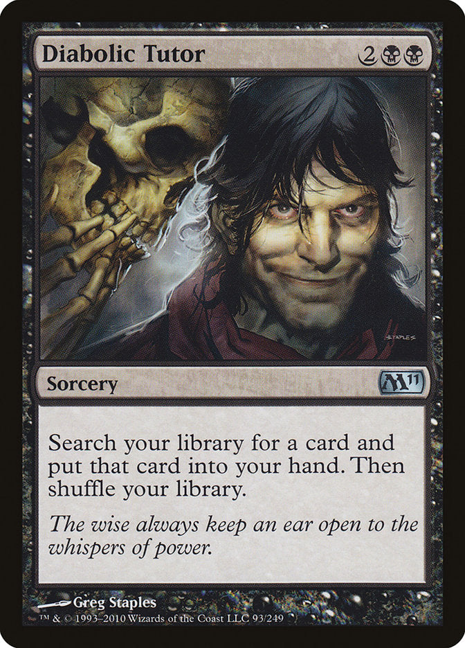 Diabolic Tutor [Magic 2011] | Deep Dive Games St. Marys