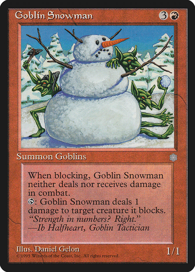 Goblin Snowman [Ice Age] | Deep Dive Games St. Marys
