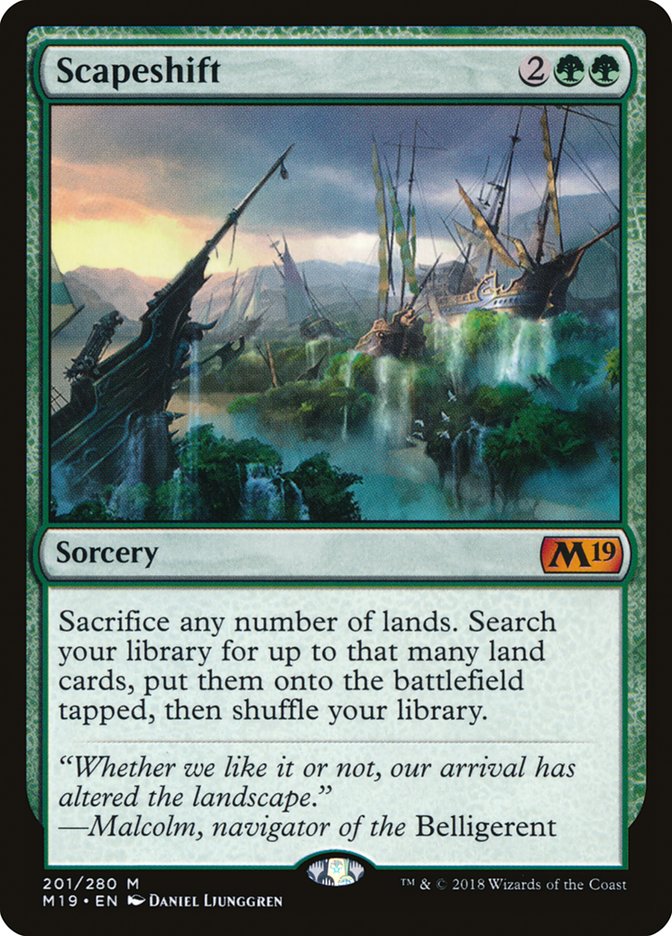 Scapeshift [Core Set 2019] | Deep Dive Games St. Marys