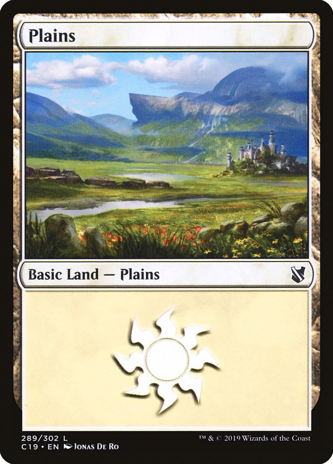 Plains (289) [Commander 2019] | Deep Dive Games St. Marys