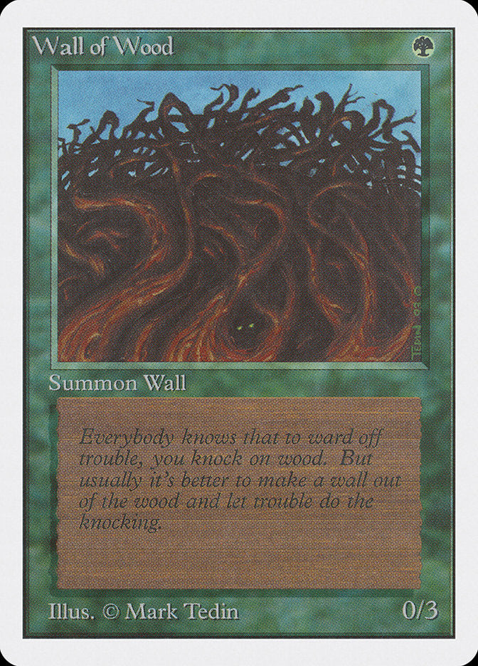 Wall of Wood [Unlimited Edition] | Deep Dive Games St. Marys