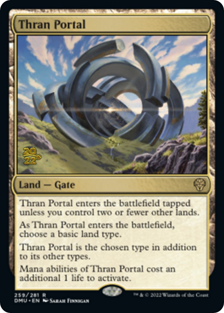 Thran Portal [Dominaria United Prerelease Promos] | Deep Dive Games St. Marys