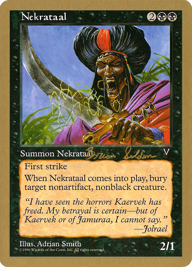 Nekrataal (Brian Selden) [World Championship Decks 1998] | Deep Dive Games St. Marys